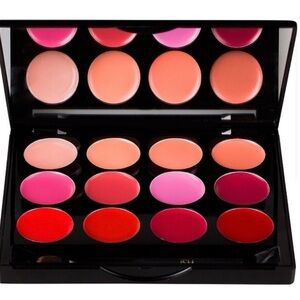 ISH Lip Statement Palette #IMSMOKINGHOT 11 Shades and 1 Tinted Lip Topper